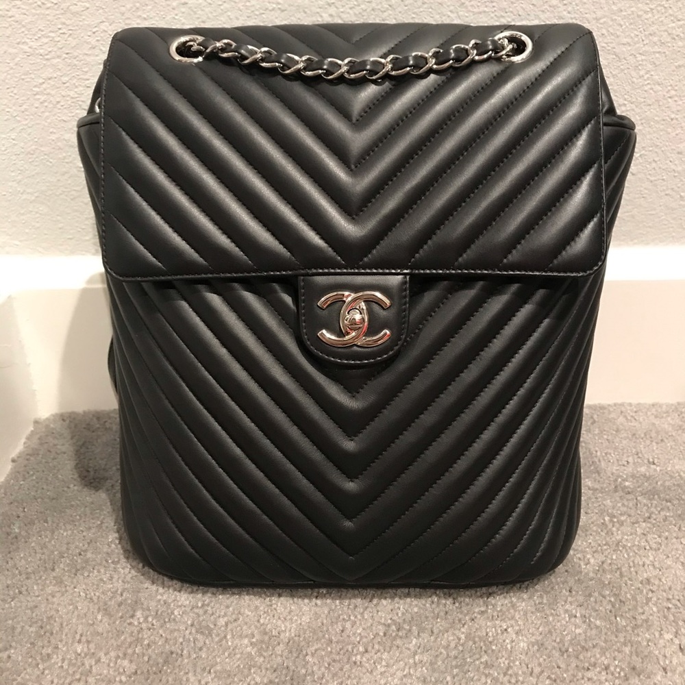 Chanel Chevron Urban Backpack